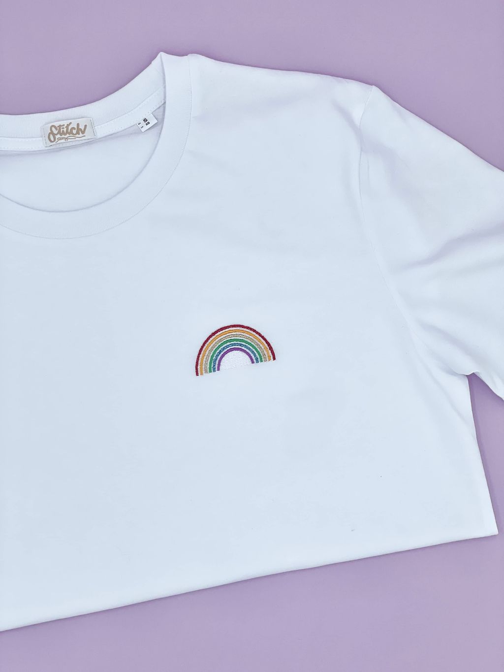 T-shirt Glitter Rainbow